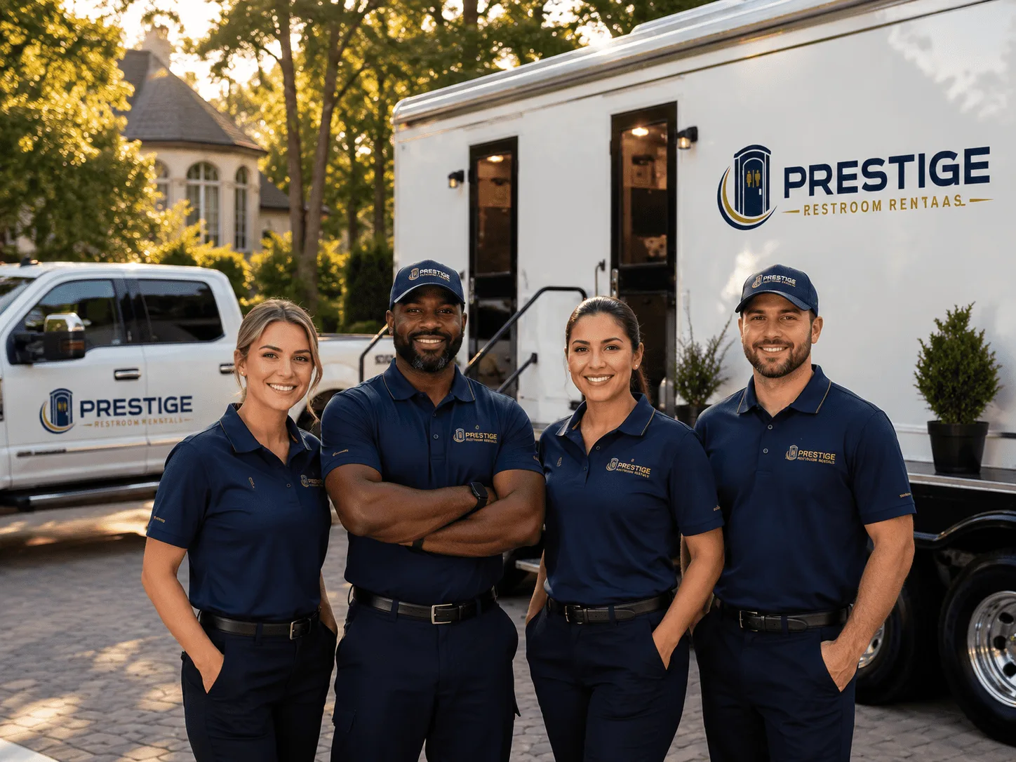 Trusted Luxury Portable Restrooms company in Preston, GA